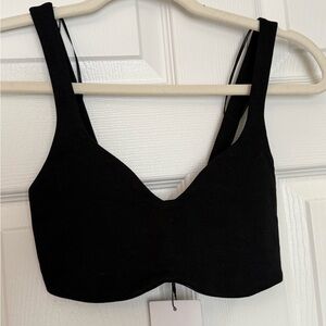 Zara Black Women's Bra Top